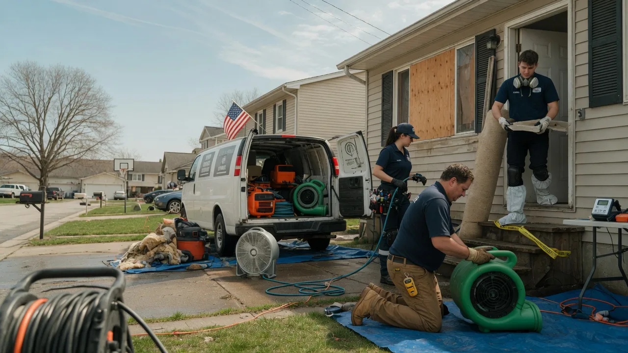 Water Damage Restoration in Cologne, MN near me